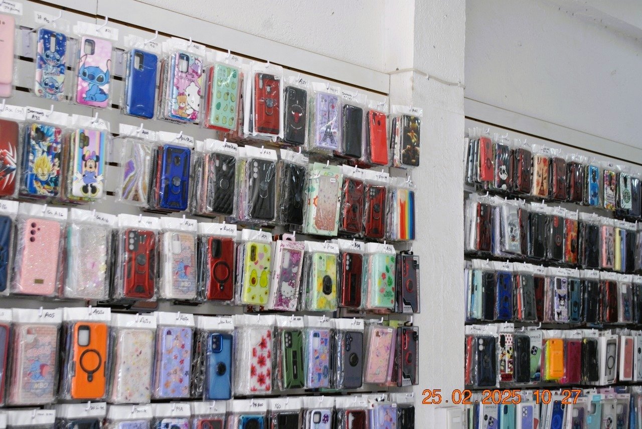 Mostrador de fundas