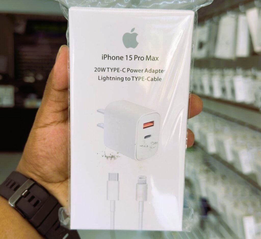 Cargador iPhone 15 Pro Max Cargador iPhone blanco