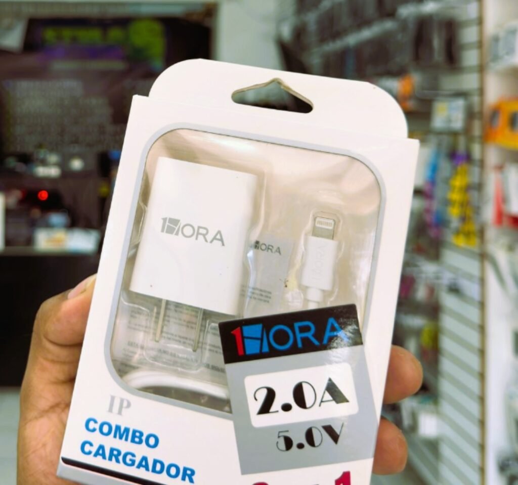Cargador 1Hora color blanco Cargador 1Hora